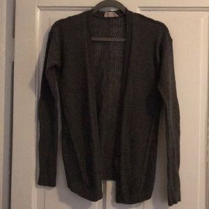 Grey cardigan